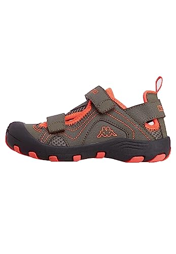 Kappa Sandales d'été pour Enfant 260787K 3129 Vert, 3129 Army Green Coral, 30 EU