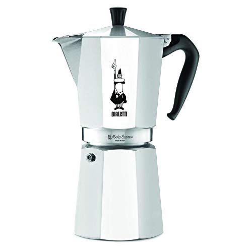 Original Bialetti 12Espresso Cup Moka Express Espresso Maker Machine
