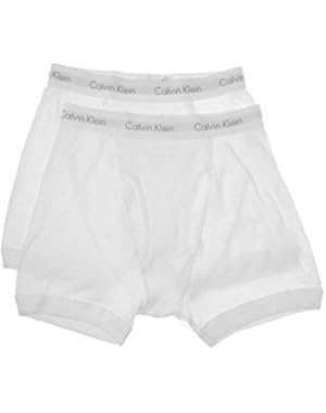 Calvin Klein Men’s Boxer Briefs 2 Pack White XL 40/42 100% Cotton New w Tags
