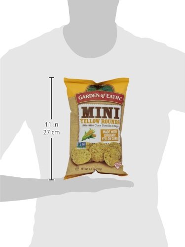 Garden of Eatin' Mini Yellow Rounds Corn Tortilla Chips, 7.5 oz. (Pack of 12) (Packaging May Vary) - Thumbnail 3