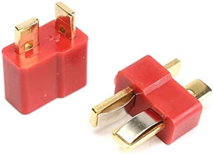 MIMI DC 012 20pcs T Plug Male & Female Connectors Deans Style for RC LiPo Battery