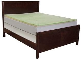 Maine Street Living EnviroTech Gel Memory Foam Topper, 2-Inch, Full