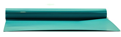 Firefly Craft Heat Transfer Vinyl For Silhouette And Cricut, 12 Inch by 20 Inch, Teal