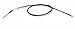 1984 Honda Big Red 200 ATC200ES Rear Hand Brake Cable