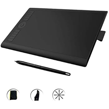 Amazon.com: GAOMON M10K2018 Graphic Drawing Pen Tablet ...