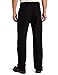 Carhartt Men's Loose Fit Washed Duck Flannel-Lined Utility Work Pant, Black, 36W X 32L