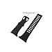 SENCATO Watch Bands Compatible with Suunto Core, Classic Soft Rubber Replacement Wrist Strap for Suunto Core Smart Watch（A/B Style Available Select） Black