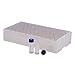 2mL Autosampler Vials, 9-425 HPLC Vials with Writing Area and Graduations, Screw Cap, Red PTFE & White Silicone Septa, 100 Pcs