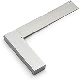 OMEX Machinist Steel Square 12" | Precision Square Solid Industrial | 90 Right Angle Precision Ground Hardened Steel | 12 Inches / 300 MM