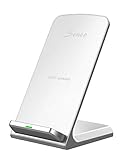 Seneo Wireless Charger, Qi Certified Wireless Charging Stand Compatible with iPhone Xs MAX/XR/XS/X/8/8 Plus, 10W for Galaxy Note 9/S9/S9 Plus/Note 8/S8, 5W All Qi-Enabled Phones(No AC Adapter)
