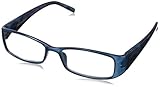 Foster Grant Women's Justine PolarizedSquareReaders , Blue ,2