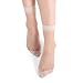 Eralove 10 Pairs Women's Nylon Ankle Short Sheer Socks