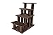 Furhaven Pet Stairs | Steady Paws Easy Multi-Step Pet Stairs Assist Ramp for Dogs & Cats, Brown, 4-Stepthumb 2