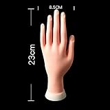 Multibao Practice Nail Art Hand Movable Fake Fingers Acrylic Gel False Tip view 8