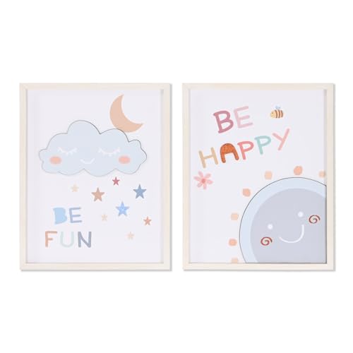 CUADRO PS MDF 40X2X50 INFANTIL ENMARCADO 2 SURT.