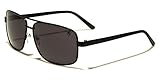 Square Retro 80s Aviator Sunglasses Men's Women's Metal Fashion Glasses Black Gold Silver Gray
