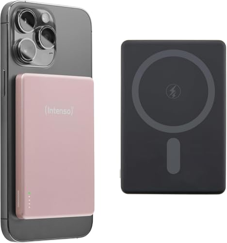 Intenso MW5000 Magnetische Powerbank 5000 mAh - MagSafe Kompatibel - Rose