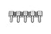 LTWFITTING Bar Production Stainless Steel 316 Barb Fitting Coupler 3/8