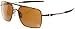 Oakley Mens Deviation OO4061-08 Square Sunglasses,Brown Camo Frame/Dark Bronze Lens,one size