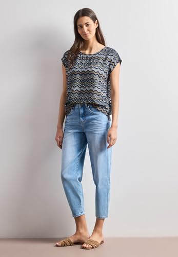 Street One 3412823 Dropped Shoulder - Blusa con Cuello Redondo Mujer (Pack de 1)