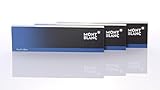 Montblanc 3 Ballpoint Pen Refill Pacific Blue B (bold)
