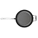 Breville Thermal Pro Hard Anodized Nonstick Frying Pan / Fry Pan / Hard Anodized Skillet with Lid - 12 Inch, Gray