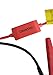 Geartist (TM) Jumper Cable Clamp Booster Clamp Cable for DBPOWER GOOLOO Anker Powerall Aukey Powergo Jumbl Car Jump Starter (Black&Red)