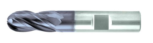 Niagara cutter n68515 carbide ball nose end mill, inch,…