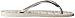 Havaianas Women's Slim Fresh Flip Flop Sandal,White, 39/40 BR(9-10 M US Women's / 8 M US Men's)