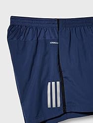 adidas mens Own The Run Shorts Tech Indigo/Black