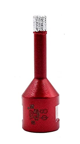 Yaowanguan M14 Drill Bit Hole Saw Tools for Glass/Tile/Ceramic/Marble/Porcelain/Concrete/Granite Cutting Opening - 8mm Diamond Coating Angle Grinder Brazed Drill Bit