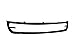 98-00 Fits Volkswagen NEW BEETLE BUMPER GRILLE VALANCE NEW