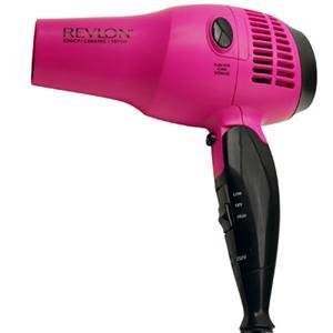 R Pink Retractable Cord Dryer