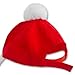 Santa Baseball Cap with 'Make Christmas Great Again' Embroidery Christmas Hat Red/White
