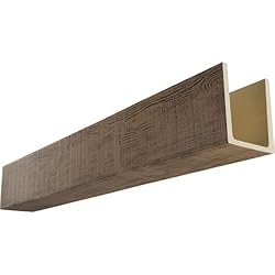 Ekena Millwork 5 1/2"W x 5 1/2"H x 96"L 3-Sided