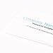 Buttonsmith Custom Black Deco Premium Printed Business Cards - 3.5