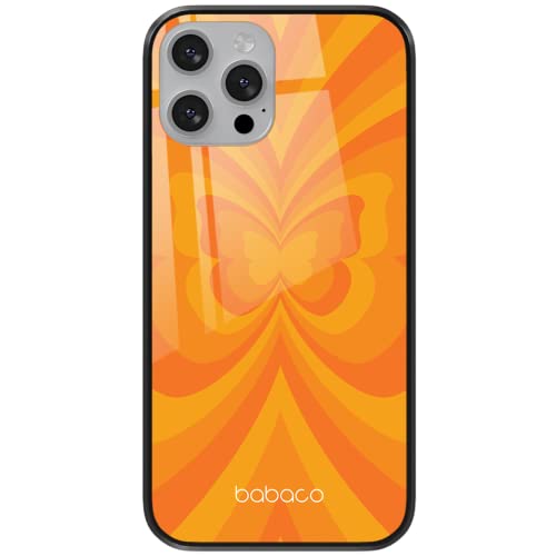 Ert Group Funda para teléfono móvil Apple iPhone X/XS Original y con Licencia Oficial de Babaco con diseño Butterflies 001 de Vidrio Templado, Cubierta Protectora