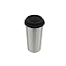 Stainless Steel - Hot or Cold Drink Tumbler - Double Wall Insulated with Silicone Sip Lid - 16oz.