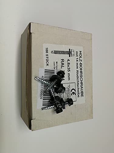 Trapezblech Colorroof® Paneel Schrauben schwarz – Bild 3