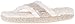 ACORN Women's Ragg Spa Thong Slipper,Grey Ragg Wool,Large/8-9 M US