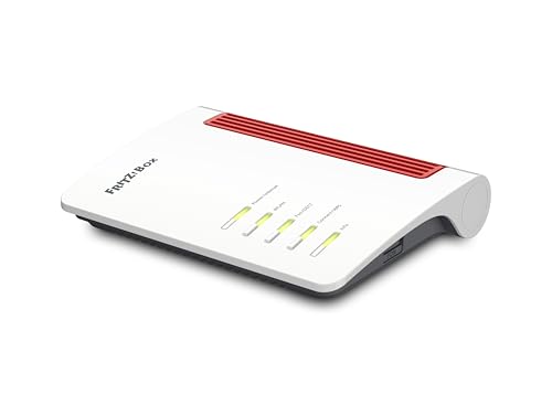AVM Fritz!Box 4050 WLAN 6 Dual Band Router bis zu 3.000 Mbit/s, für Operator und ONT Modem 1x Wan Gb, 3X LAN Gb, 1x USB, Access Point, Mesh, DECT, Med