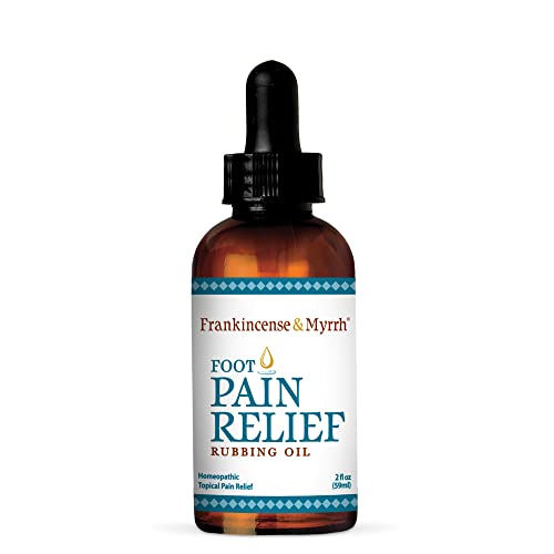 Frankincense & Myrrh Foot Nerve Pain Relief Neuropathy Rubbing Oil