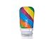 humangear GoToob+ (Medium) | Refillable Silicone Travel Bottle | Locking Lid | Food-Safe Material | Rainbow, Medium (2.5 fl.oz.; 74ml)