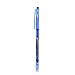 RIANCY Erasable Gel Pens with Erasers and 20 Refills, 0.5mm Fine Tip, Dozen Box, Blue Ink Friction Erasable Ballpoint Pens Heat Erasable Fabric Markers for Drawing Writing (Blue, 12-Pack with Refills)