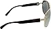 Guess Unisex Gradient GU6675-GLD-6F Black Aviator Sunglasses