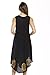Riviera Sun 20653-BG-3X Dress/Dresses for Women Black/Gold