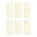 Mega Candles 6 pcs Unscented Solid Ivory Pillar Candles, Hand Poured Premium Wax Candle 3 Inch x 6 Inch, Home Décor, Spas, Weddings, Occasions, Party, Centerpieces, Holidays, Vigils, Prayers