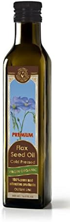 Flax Seed Oil Cold Pressed Virgin Organic16.9 FL.OZ/ 500 ml