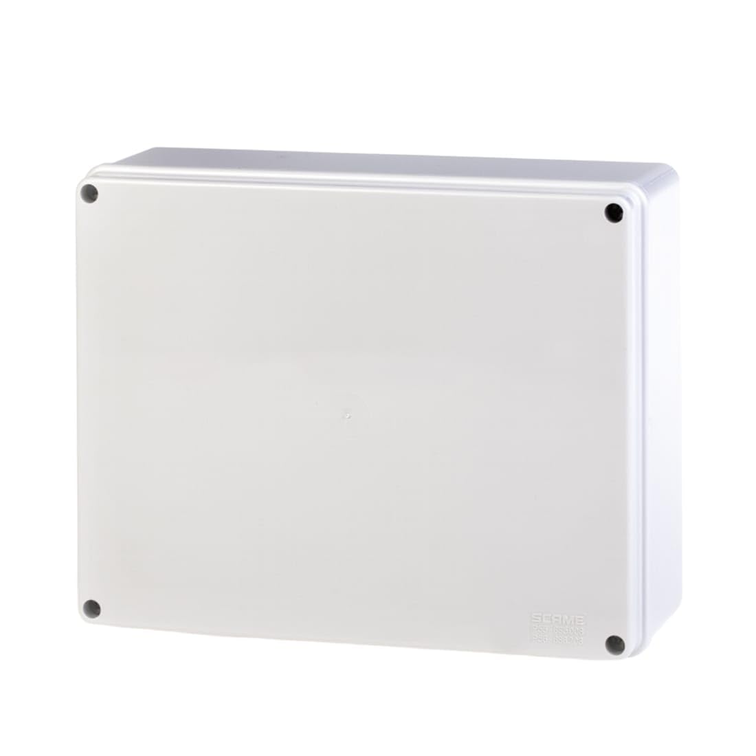 Junction Box IP56 Waterproof 240x190x90mm Plastic Outdoor Cable Connections Adaptable Scame 686.208