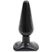 Doc Johnson Classic Butt Plug, Medium, Black